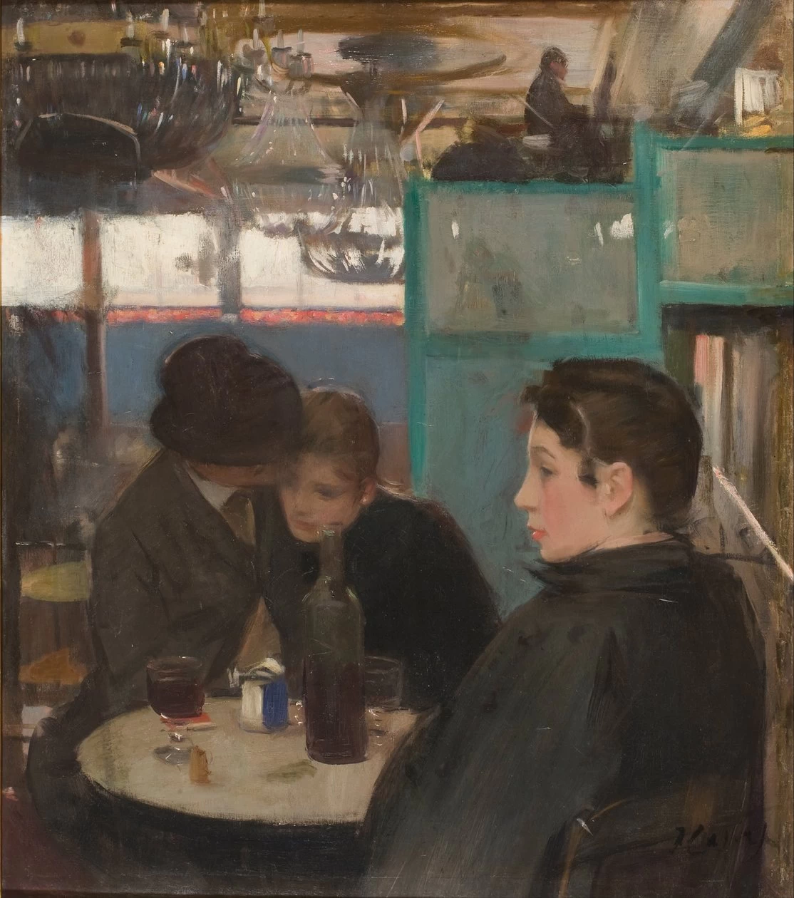 Ramon Casas - Interno del Moulin de la Galette